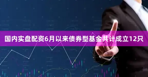 国内实盘配资6月以来债券型基金共计成立12只