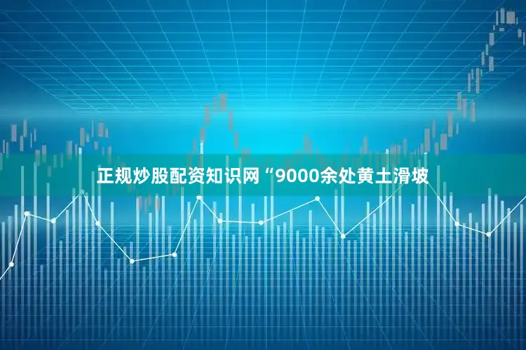 正规炒股配资知识网“9000余处黄土滑坡