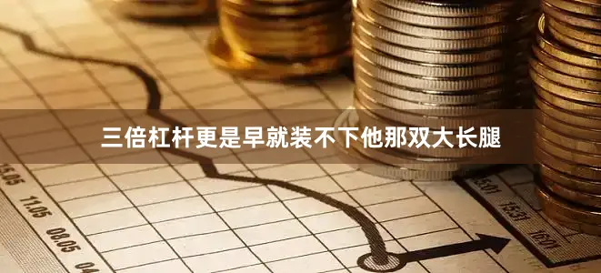 三倍杠杆更是早就装不下他那双大长腿