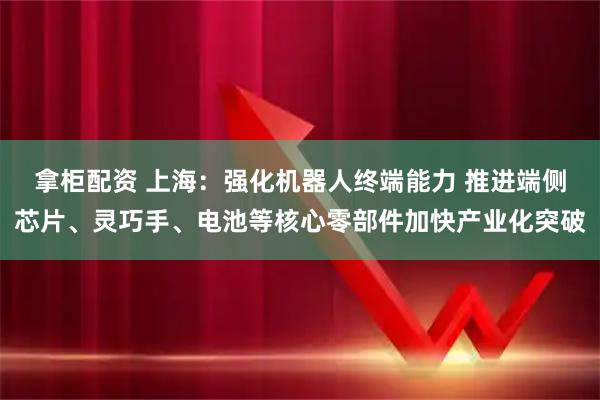 拿柜配资 上海：强化机器人终端能力 推进端侧芯片、灵巧手、电池等核心零部件加快产业化突破